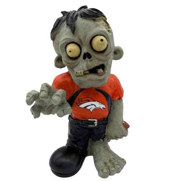 Official NFL figure Forever Nightmares Team Zombie Denver Broncos No Box - Picture 1 of 10